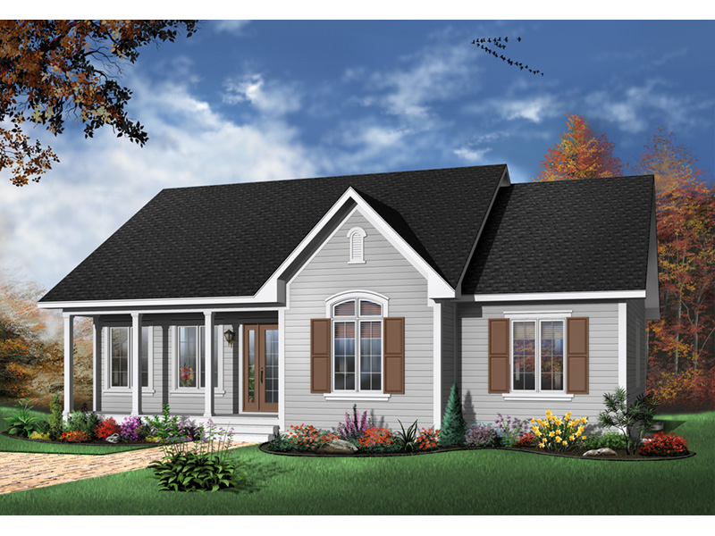 Holcomb Hill One-Story Home Plan 032D-0104 - Search House Plans and More