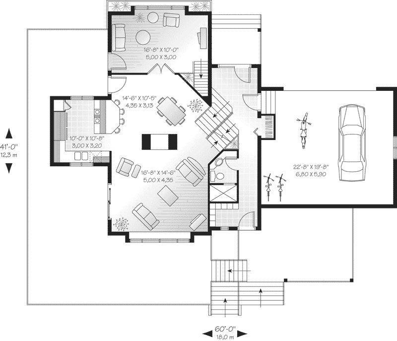 Sweden Waterfront Home Plan 032D-0175 - Shop House Plans and More