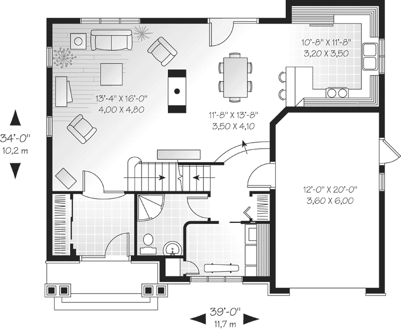 Wilmington Crest English Home Plan 032D-0230 - Shop House Plans and More