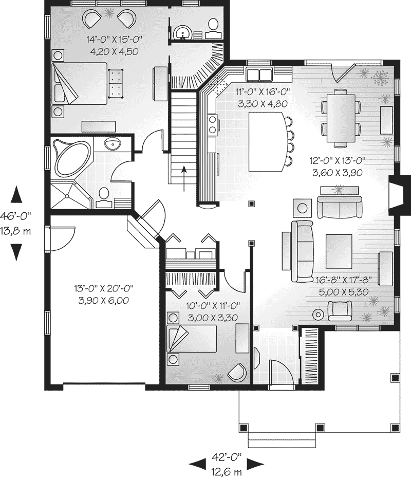 Glenpool Ranch Home Plan 032D-0398 - Search House Plans and More