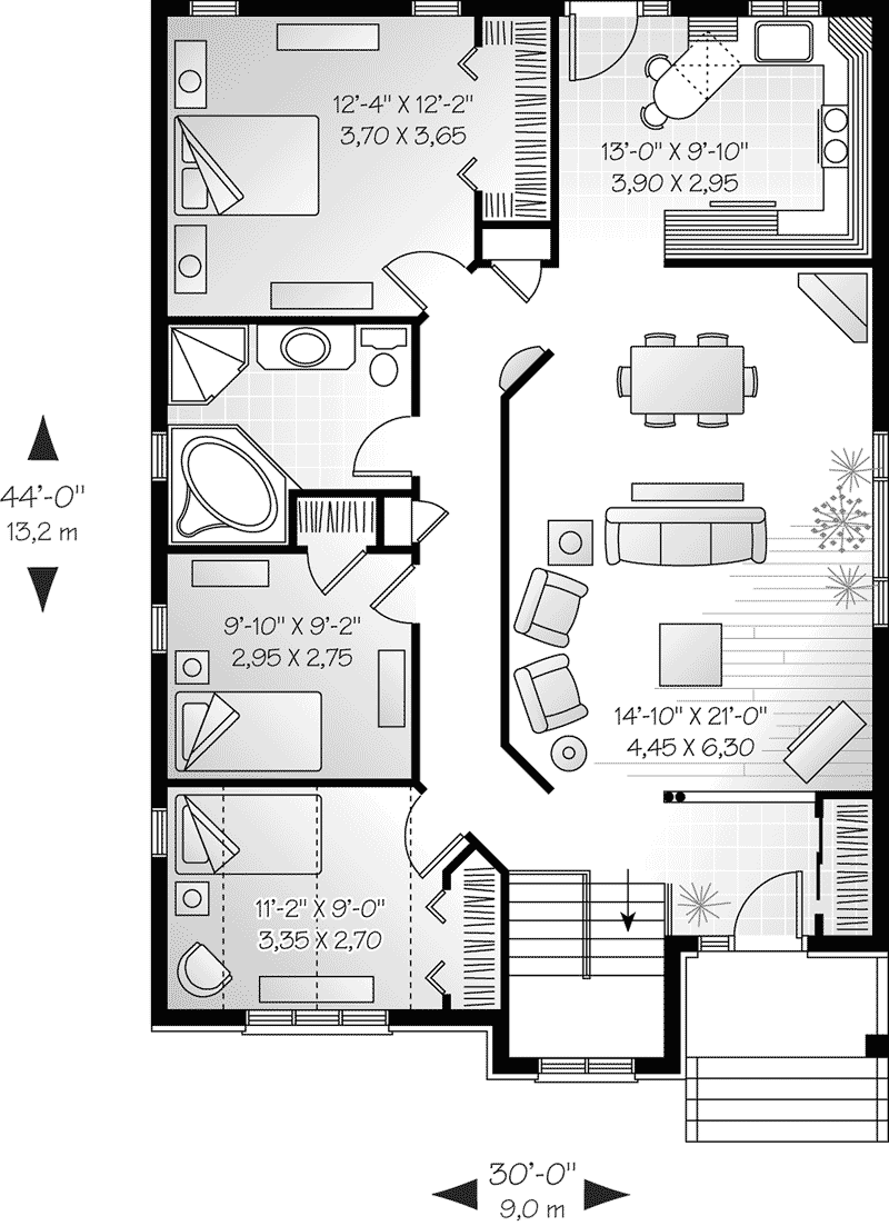 Byars Ranch Home Plan 032D-0415 - Search House Plans and More