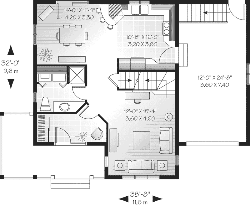 Westover Park Country Home Plan 032D-0474 - Shop House Plans and More