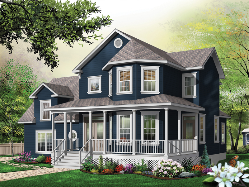 Graceton Country Home Plan 032D-0486 | House Plans and More