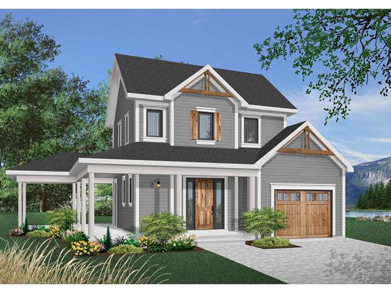 Donegal Pass Country Home Plan 032D-0503 - Search House Plans and More