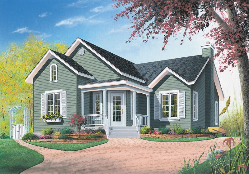 Estella Country Cottage Home Plan 032D-0539 - Search House Plans and More