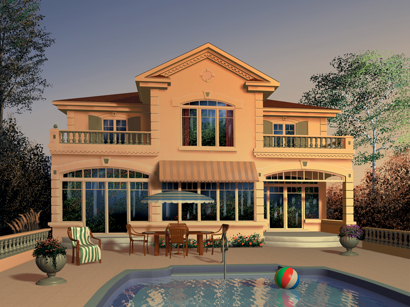 Runnymeade Mediterranean Home Plan 032d 0574 House Plans And More