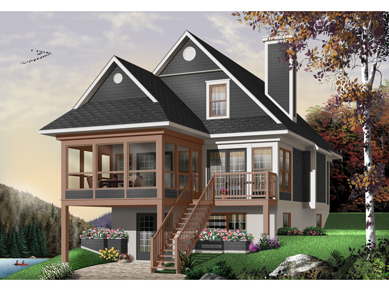 Greenoaks Lake Home Plan 032D-0602 - Search House Plans and More