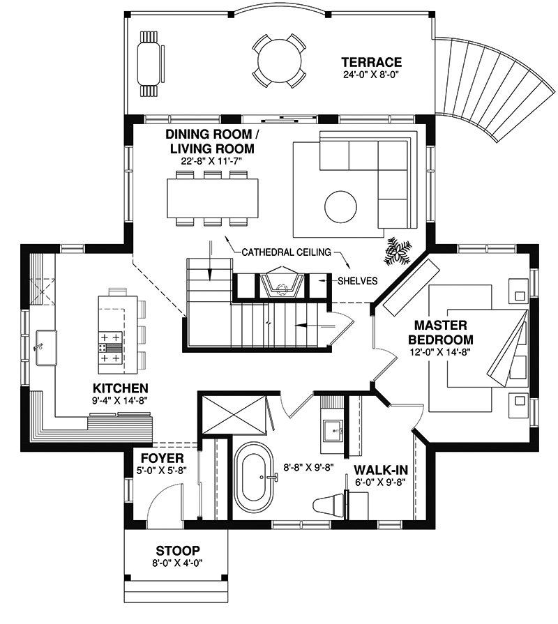 Hackberry Creek Cottage Home Plan 032D-0643 | House Plans and More