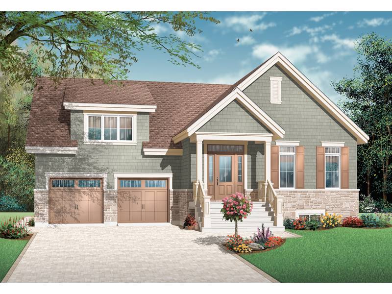 Bemiston Bluff Craftsman Home Plan 032D-0783 - Search House Plans and More