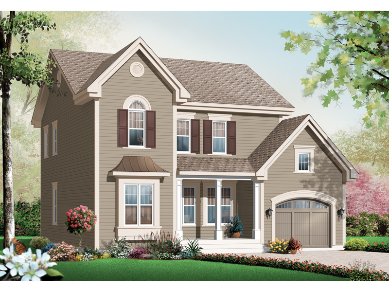 Deauville Ridge Two-Story Home Plan 032D-0794 - Search House Plans and More