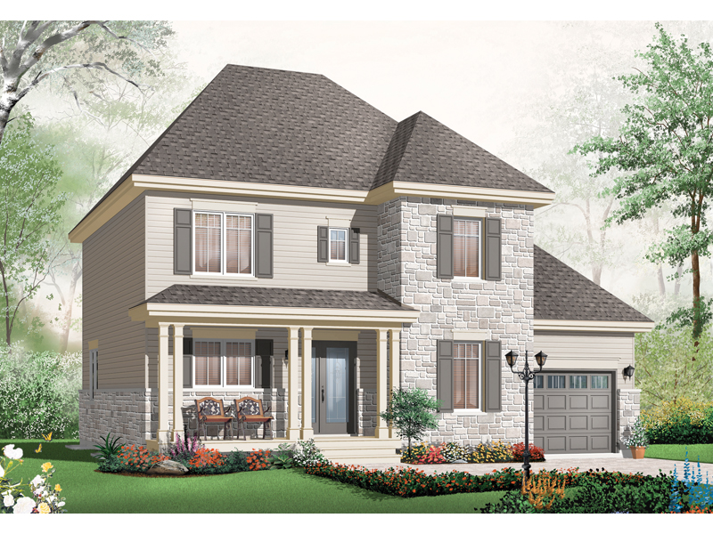 Carey Hill Traditional Home Plan 032D-0799 - Search House Plans and More