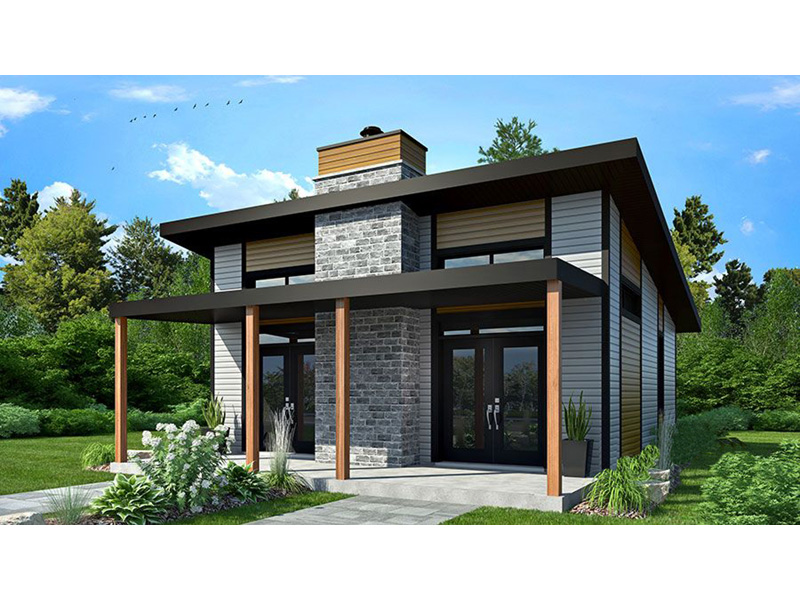 Yelton Modern Home Plan 032D-0813 - Shop House Plans and More