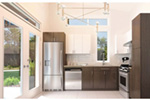 Modern House Plan Kitchen Photo 03 - Yelton Modern Home 032D-0813 - Shop House Plans and More