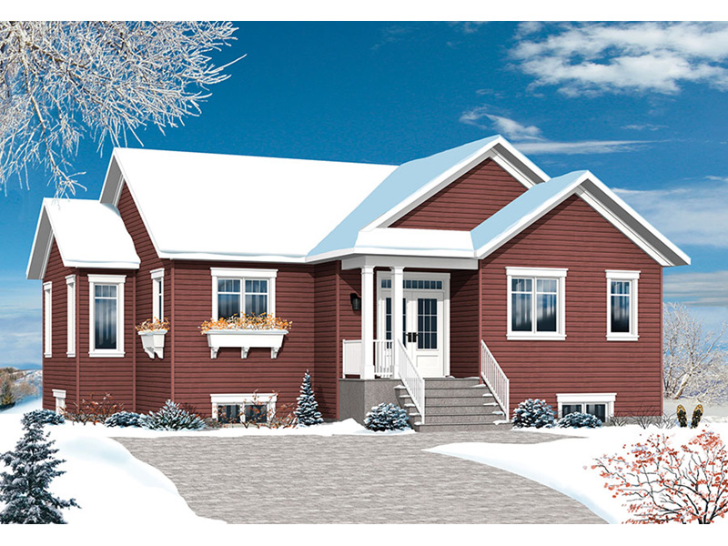 Country House Plan Front Photo 02 - Poppy Country Home 032D-0824 - Shop House Plans and More