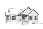 Cabin & Cottage House Plan Front Elevation - Westcroft Country Home 032D-0826 - Shop House Plans and More