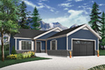 Traditional House Plan Front Photo 02 - Martin Creek Country Home 032D-0827 - Shop House Plans and More