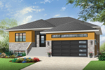 Ranch House Plan Front of House 032D-0838