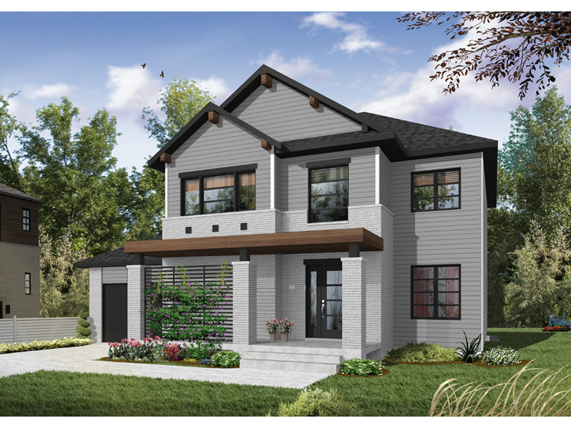 Macey Modern Home Plan 032D-0851 - Shop House Plans and More