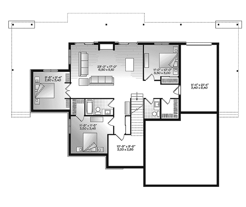 Pryce Park Contemporary Ranch Home Plan 032D-0862 - Shop House Plans ...