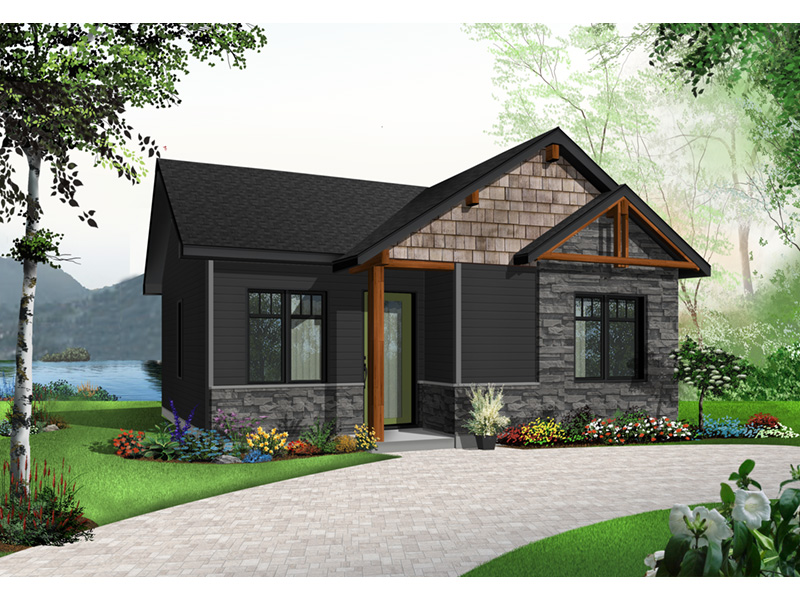 Winscott Trail Prairie Cabin Home Plan 032D-0872 - Shop House Plans and ...