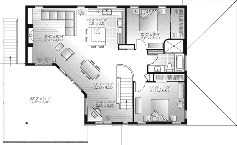 Silk Woods MultiFamily Home Plan 032D0899 House Plans