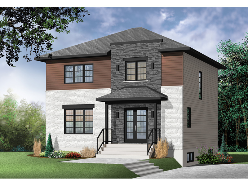 Altair Modern Two-Story Home Plan 032D-0923 - Search House Plans and More