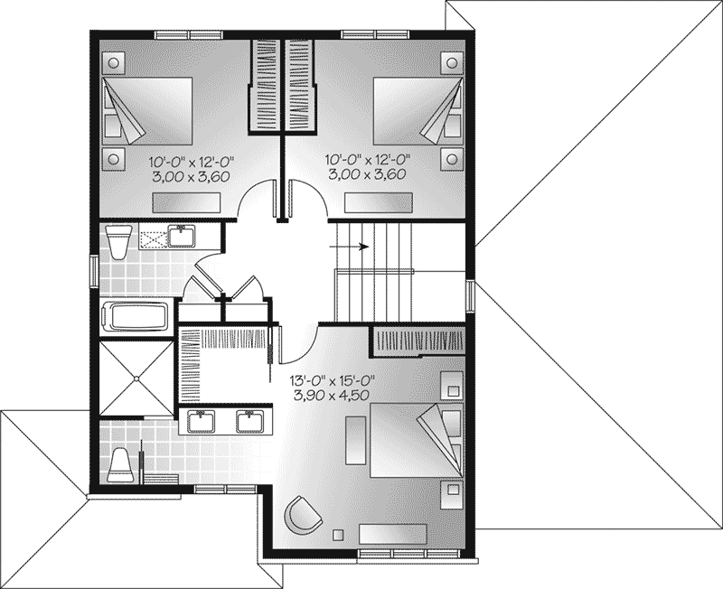 Colfax Modern Prairie Home Plan 032D-0927 - Search House Plans and More