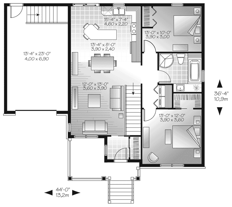 Forest Ridge Path Ranch Home Plan 032d-0928 - Search House Plans And More