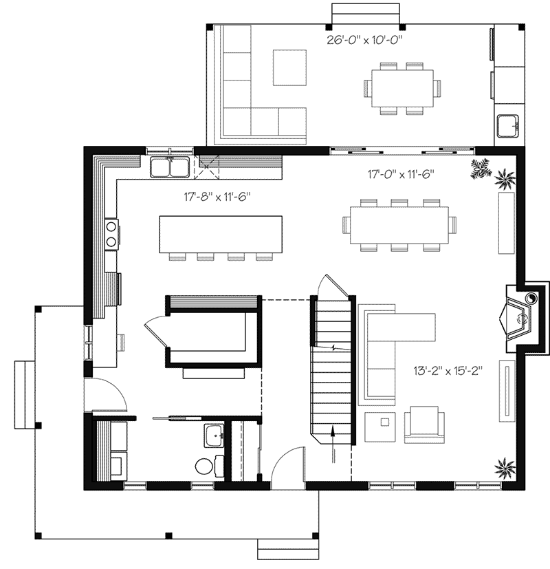 Beausejour Bay Plan 032D-1007 - Search House Plans and More