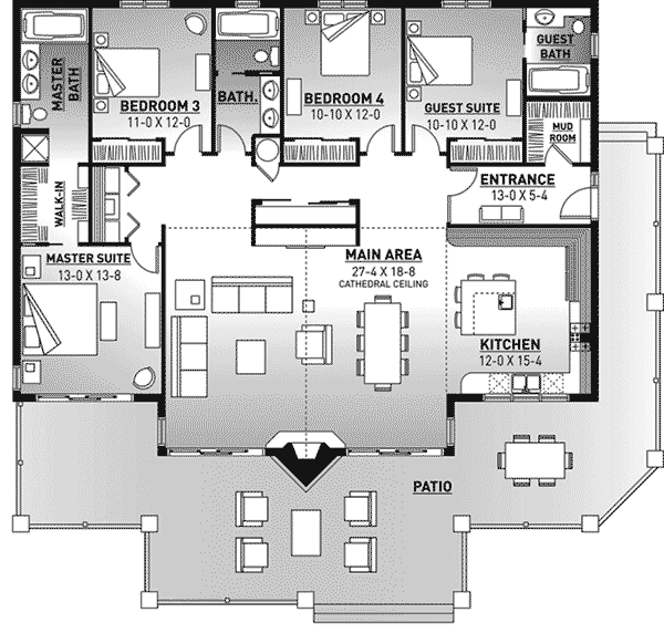 Plan 032d 1076 House Plans And More