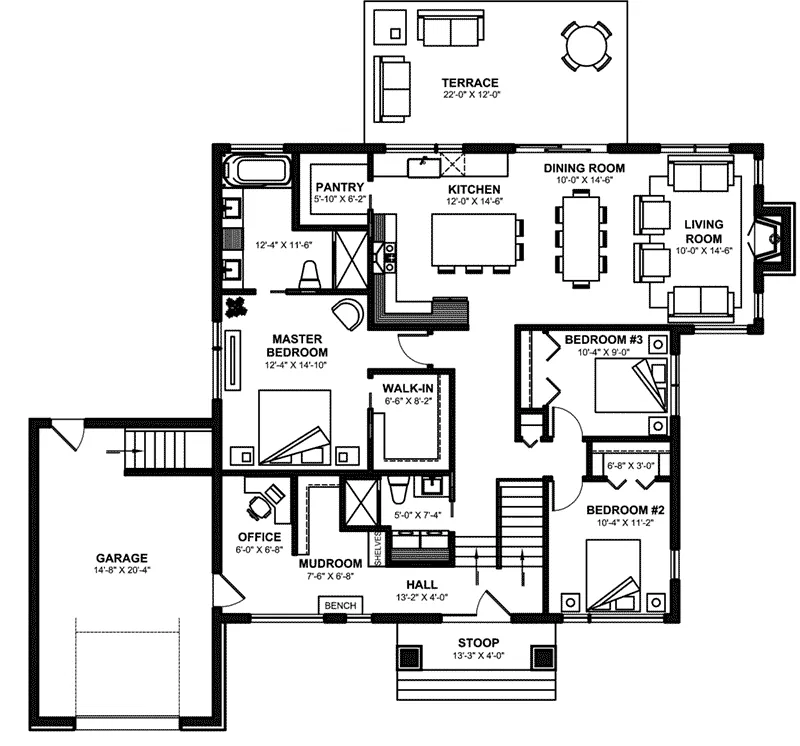 Plan 032D-1162 - Shop House Plans and More