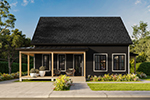 Traditional House Plan Front Photo of House - 032D-1184 - Shop House Plans and More