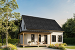 Traditional House Plan Front Photo 02 - 032D-1184 - Shop House Plans and More