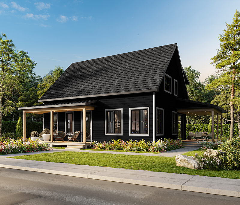 Traditional House Plan Front Photo 03 - 032D-1184 - Shop House Plans and More