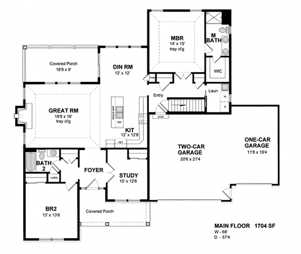 Sable Circle Ranch Home Plan 034D0106 House Plans and More