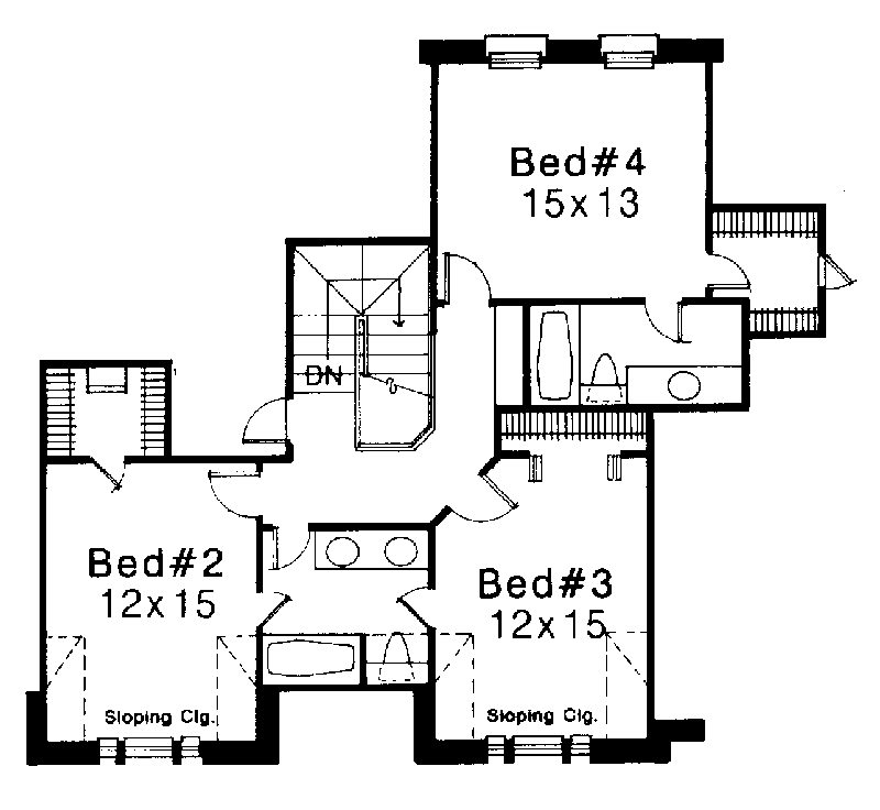 Davenport Run European Home Plan 036D-0014 - Search House Plans and More