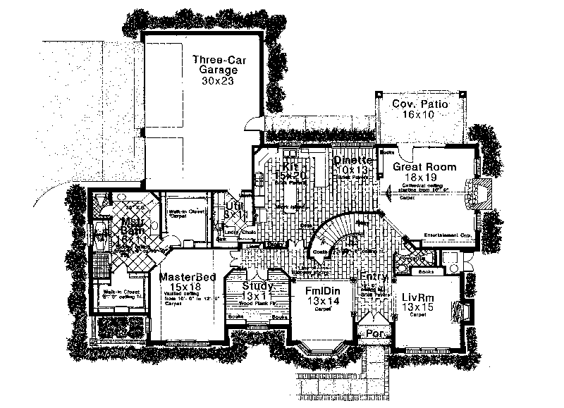  Mackay  Traditional Home  Plan  036D 0028 House  Plans  and More