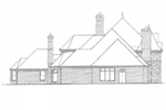 Country House Plan Right Elevation - Newstead Manor Luxury Home 036D-0203 - Shop House Plans and More