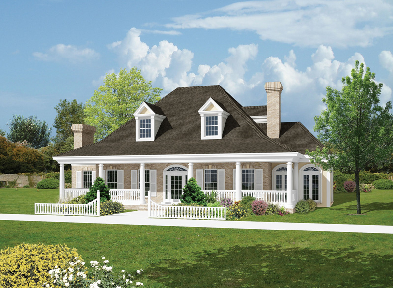 Salisbury Park Southern Home Plan 037D-0005 - Shop House Plans and More