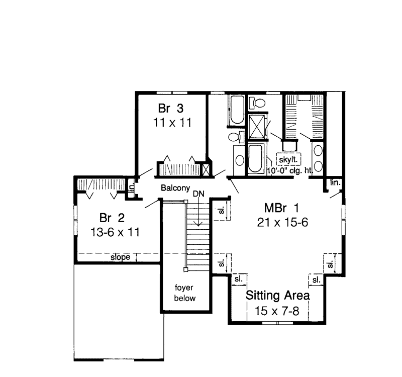 Pickfair Place Traditional Home Plan 038D-0064 - Shop House Plans and More