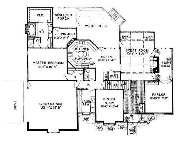 Jameson Tudor Style Home Plan 038D-0217 | House Plans and More