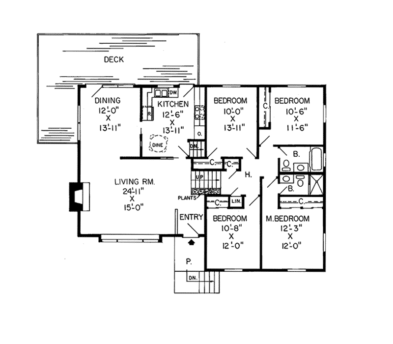 Vassar Modern Country Home Plan 038D-0219 - Shop House Plans and More