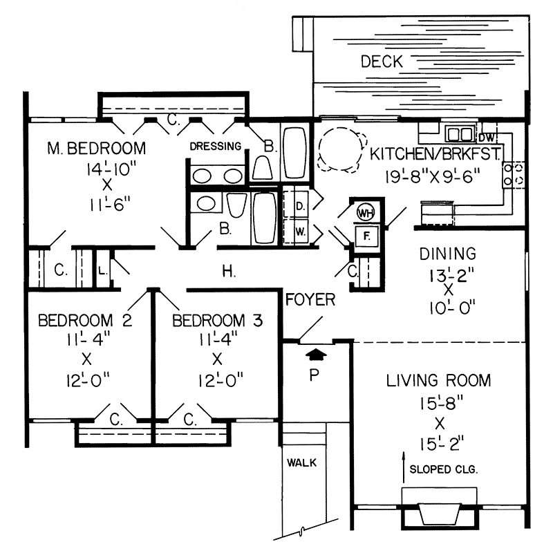 Appaloosa Modern Ranch Home Plan 038D-0254 - Search House Plans and More