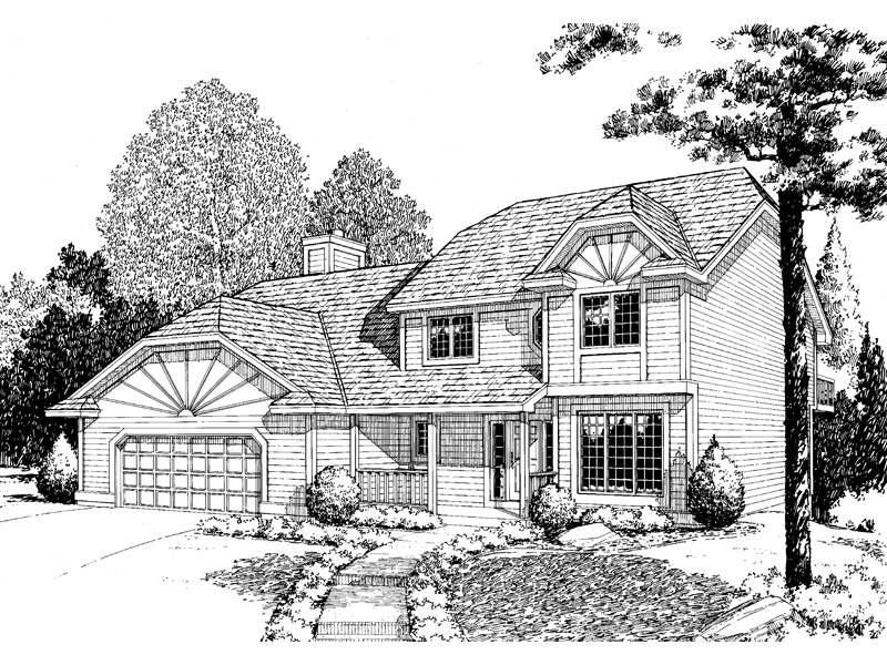 Durant Place Traditional Home Plan 038D-0316 - Search House Plans and More