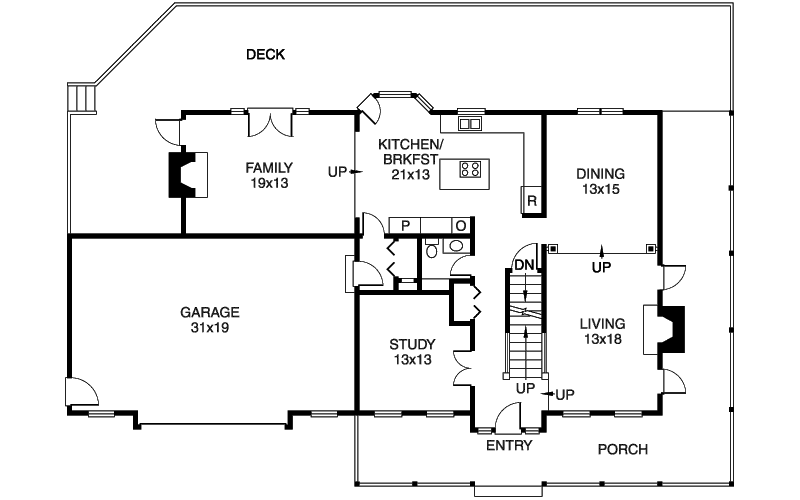 Navarre Rustic Farmhouse Plan 038D-0317 - Shop House Plans and More