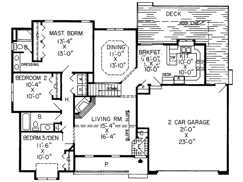 Jadetree Ranch Home Plan 038D-0328 - Search House Plans and More