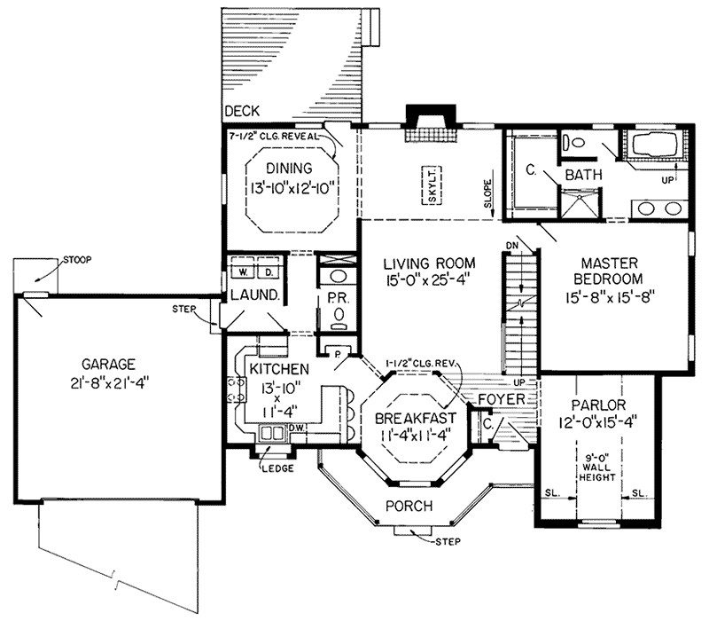 Clairvoix Victorian Home Plan 038D-0355 - Search House Plans and More