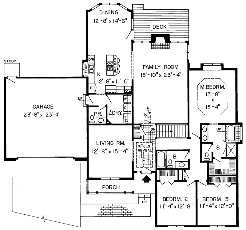 Raintree Country Home Plan 038D-0362 - Shop House Plans and More