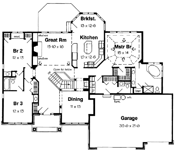 Mimosa Southwestern Home Plan 038D-0501 | House Plans and More