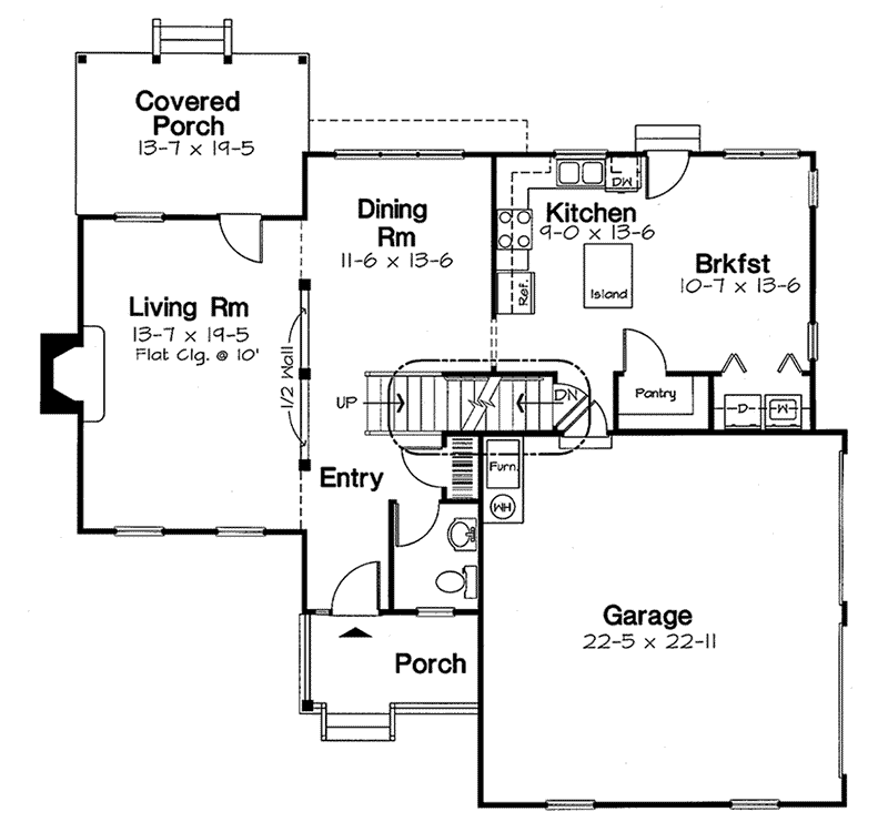 Labadie Place Colonial Home Plan 038D-0538 | House Plans and More